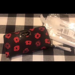 Kate Spade Authentic Poppy  wallet